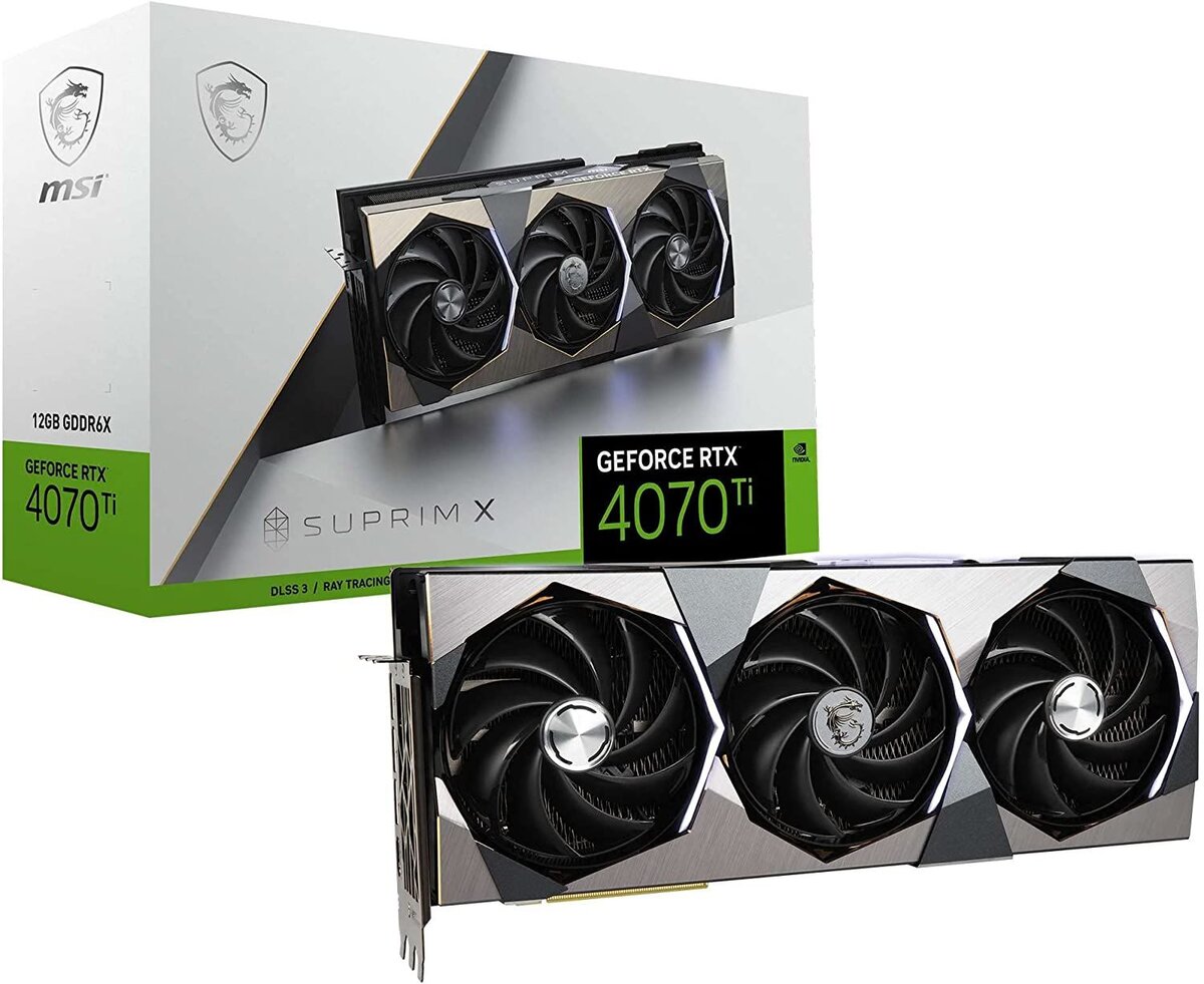 MSI RTX 4070 Ti SUPRIM X 12G - $950