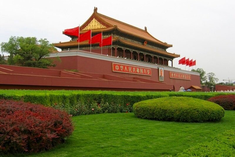    Ворота Тяньаньмэнь, Пекин