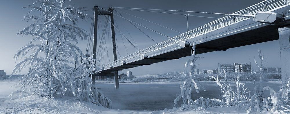 Красивый зимний пейзаж :)