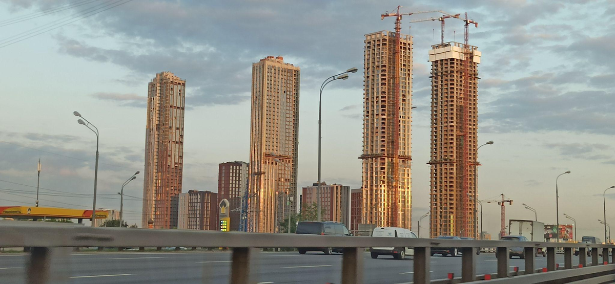 Вид со стороны МКАД. Фото: Елена Сапунова