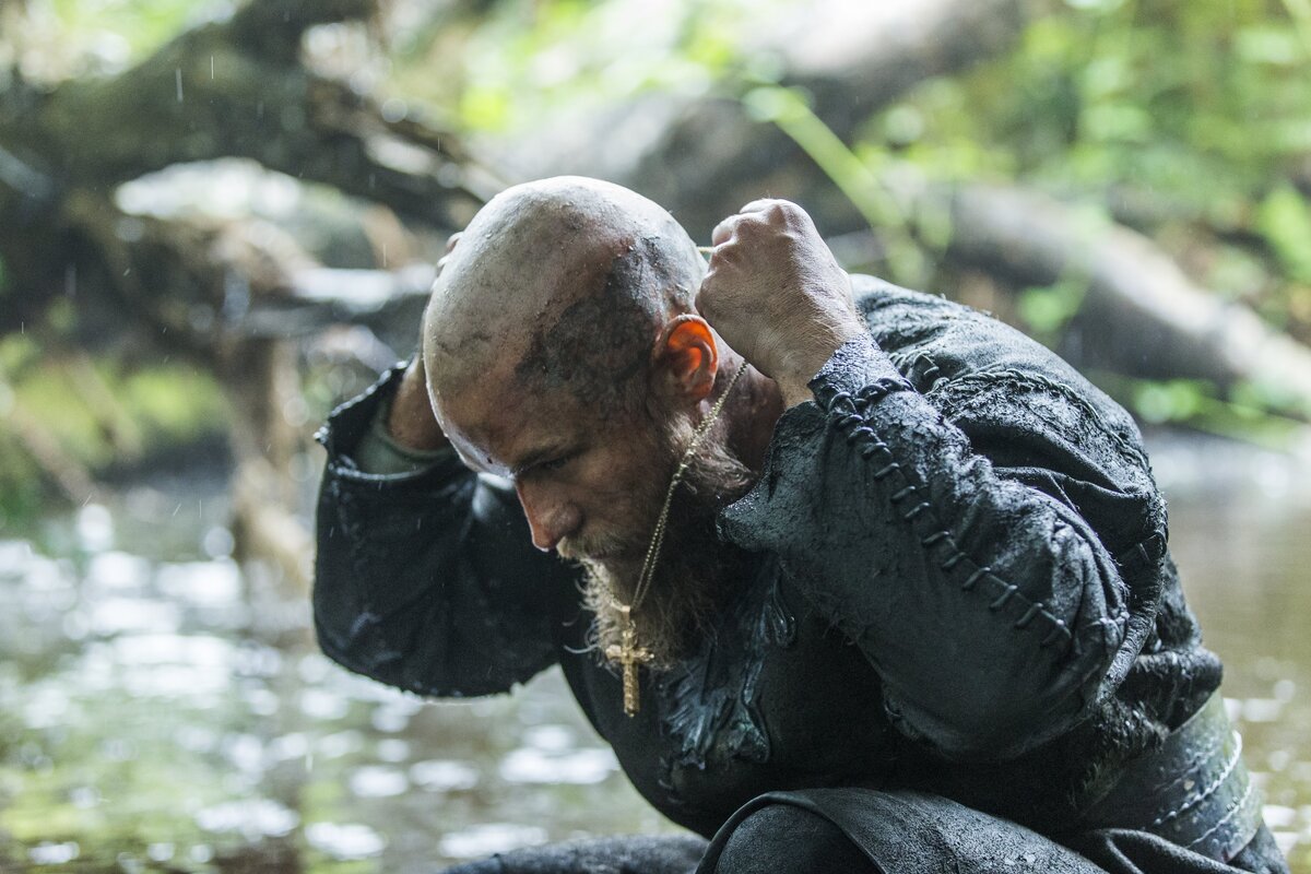 Кадр из телесериала "Викинги" 