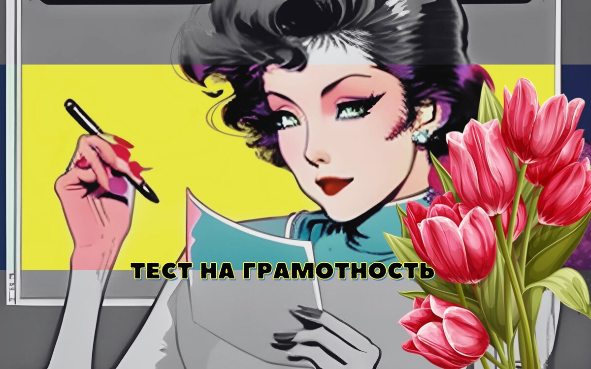 Тест на грамотность | тест по русскому языку