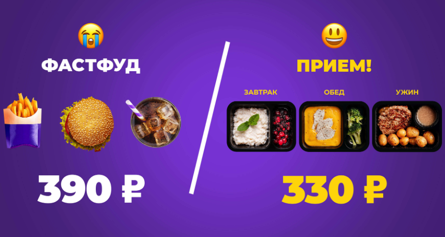 Priem menu отзывы