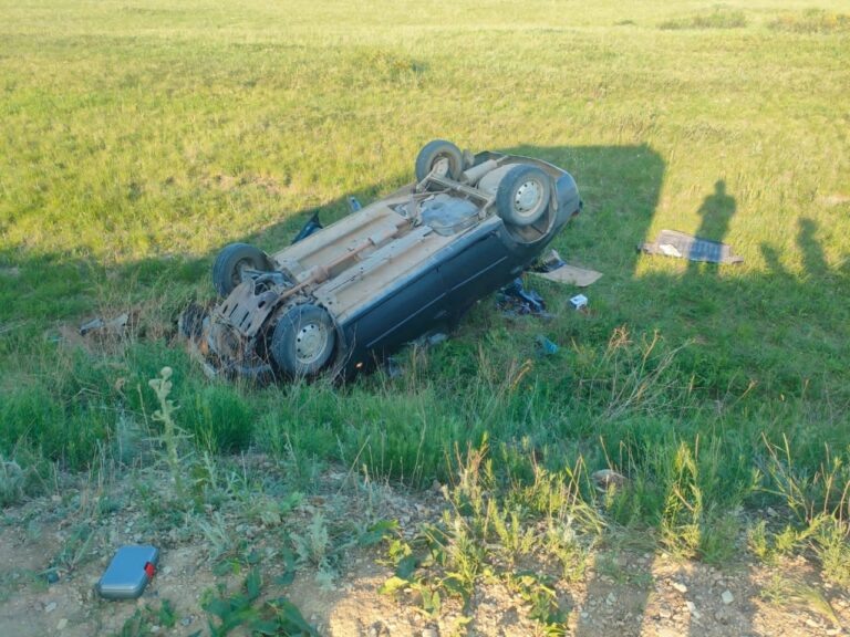    Скончалась пассажирка автомобиля «Рено», который перевернулся на трассе Ясный-Адамовка Белов Михаил Александрович