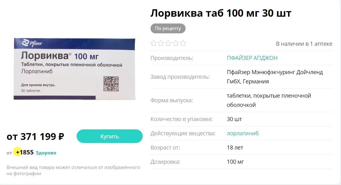 Это минимальная цена в аптеках Москвы.