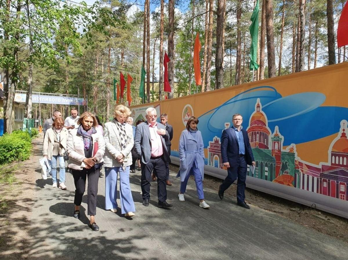 Лагерь «Дружных». Фото: пресс-служба Смольного