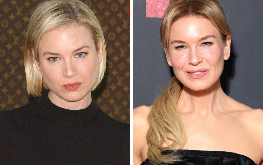 Рене зеллвегер до и после похудения Rene Zellweger Celebs without makeup, Without makeup, Renee zellweger