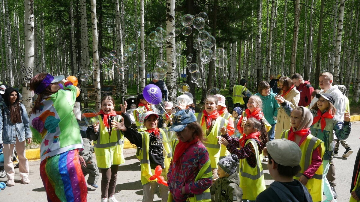    Как в Нижневартовске отметили День защиты детей