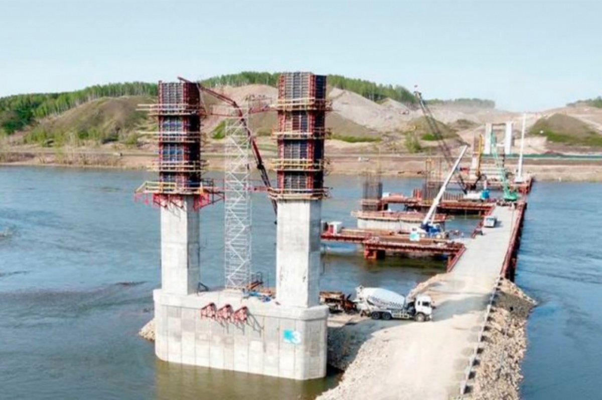    Мост через Томь — важная часть автомобильной дороги «Северо-Западный обход Кемерова».