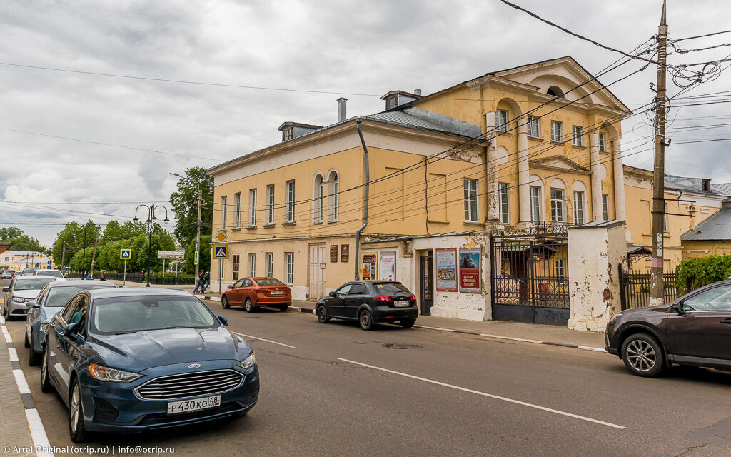 На самолете от Воскресенска к Коломне на закате дня