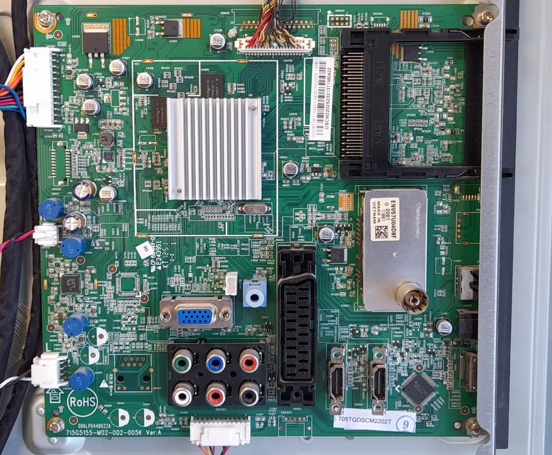 Телевизор Philips 40PFL3108T/60 не включается Ремонт (другое ...