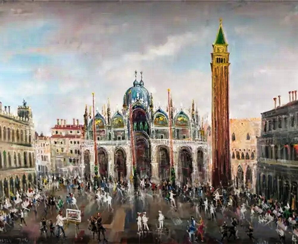 Художник Георгий Лапшин