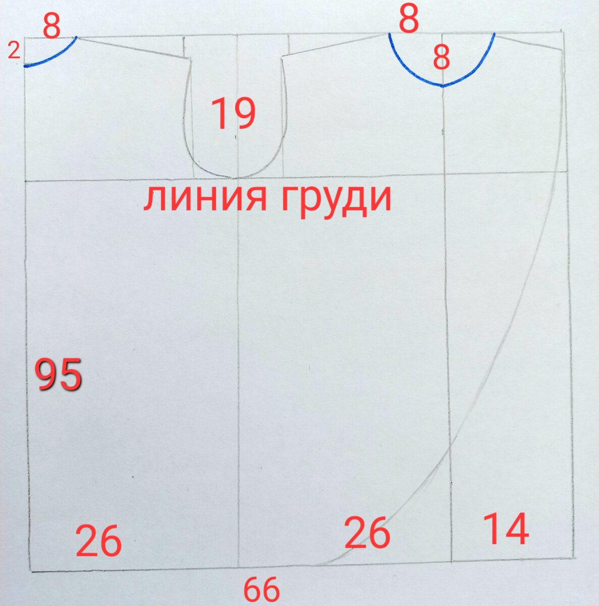 Блуза, туника или платье на запах. Свободная модель с двойным слоем ткани в  области груди. | Студия модных идей | Дзен