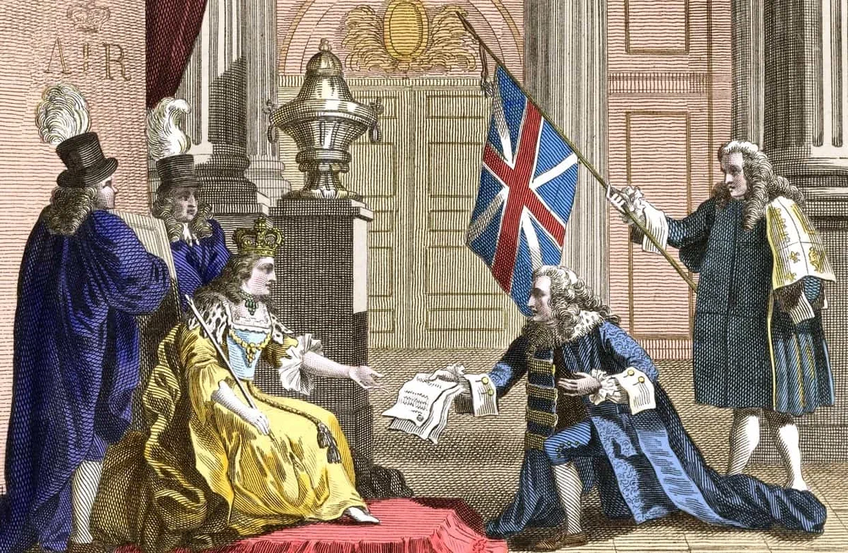 History pictures. 1707 Union of England and Scotland. Присоединение Шотландии к Англии 1707. Объединение Англии 1707. Уния 1707 года Англия Шотландия.