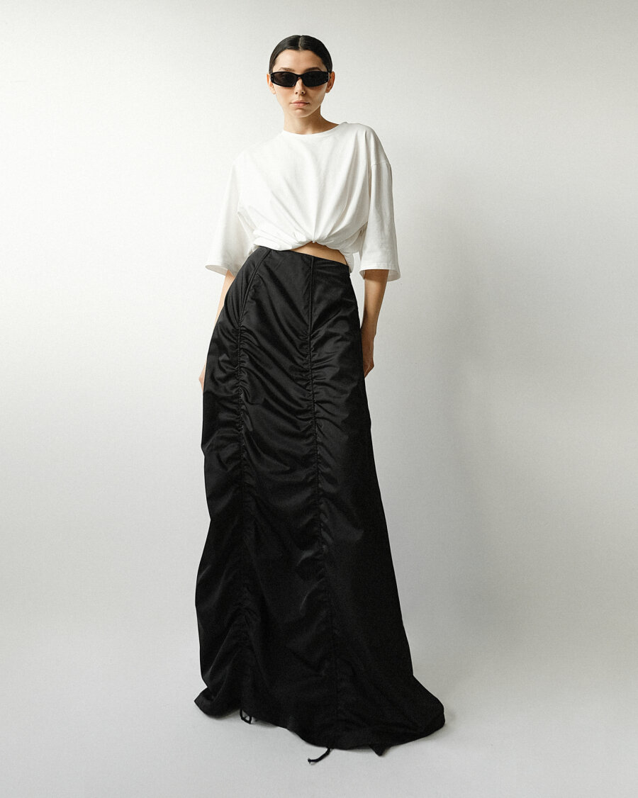 Юбка макси с драпировкой. Бренд: ASYA SEMYONOVA. 6590 RUB.