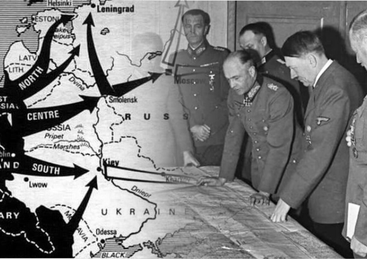 Нападение Гитлера на СССР. Завоевания Гитлера до 1941 года.