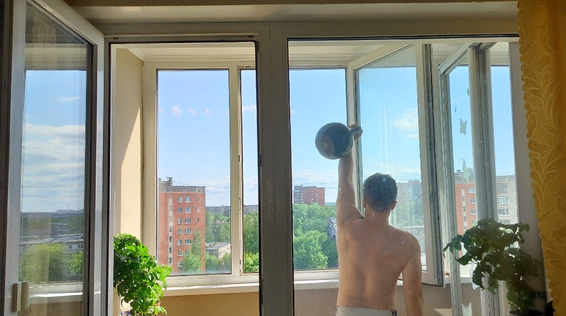 Разве получится такое в спортзале? 