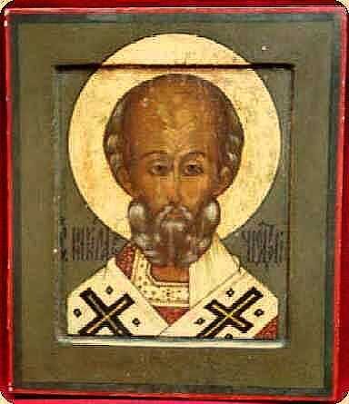 Образ святителя Николая 19 в.