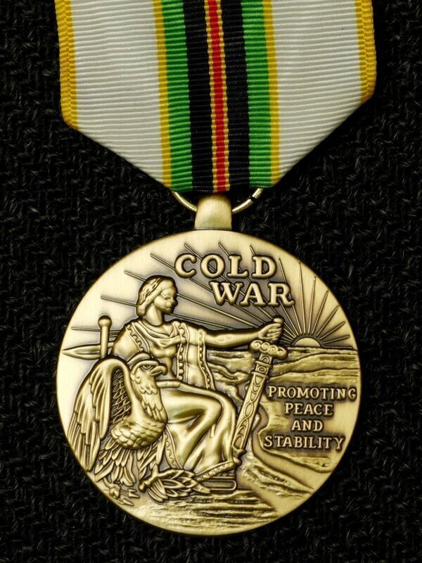 Медаль «За победу в холодной войне», США, лицо.