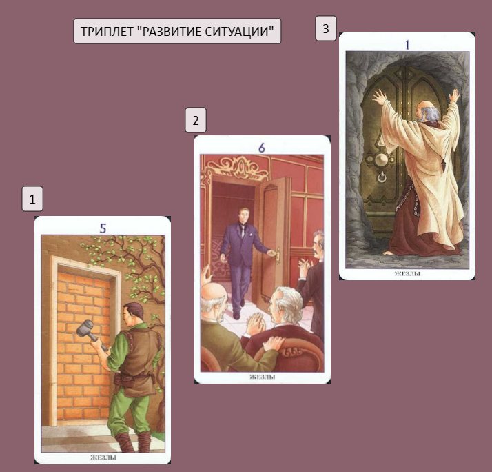 Триплет Таро 78 Дверей