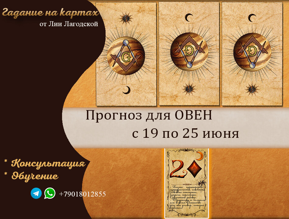 Овен карта дня