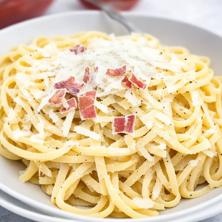 Как насчет рецепта настоящей итальянской пасты "Карбонара"? Это одно из самых популярных блюд итальянской кухни, которое знакомо многим. Однако, не каждый знает, как правильно готовить эту пасту.