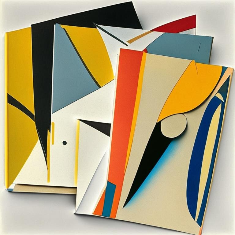 Иллюстрация: нейросеть Kandinsky 2.1 по запросу «Три толстых папки с бумагами»