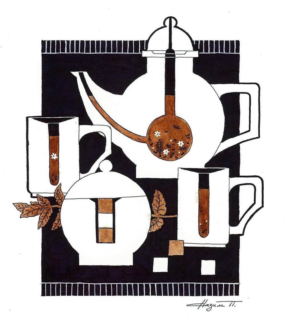 "Чайный сервиз "МНОГО ФАРФОРА" - Павел Назим