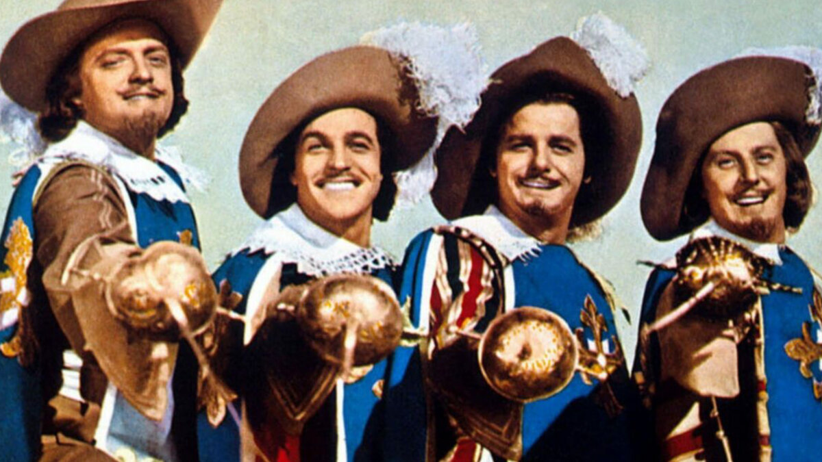 Три мушкетера и Д’Артаньян образца 1948 года