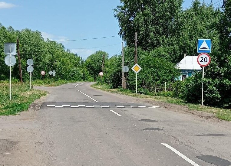 Карта дорожных знаков тамбов