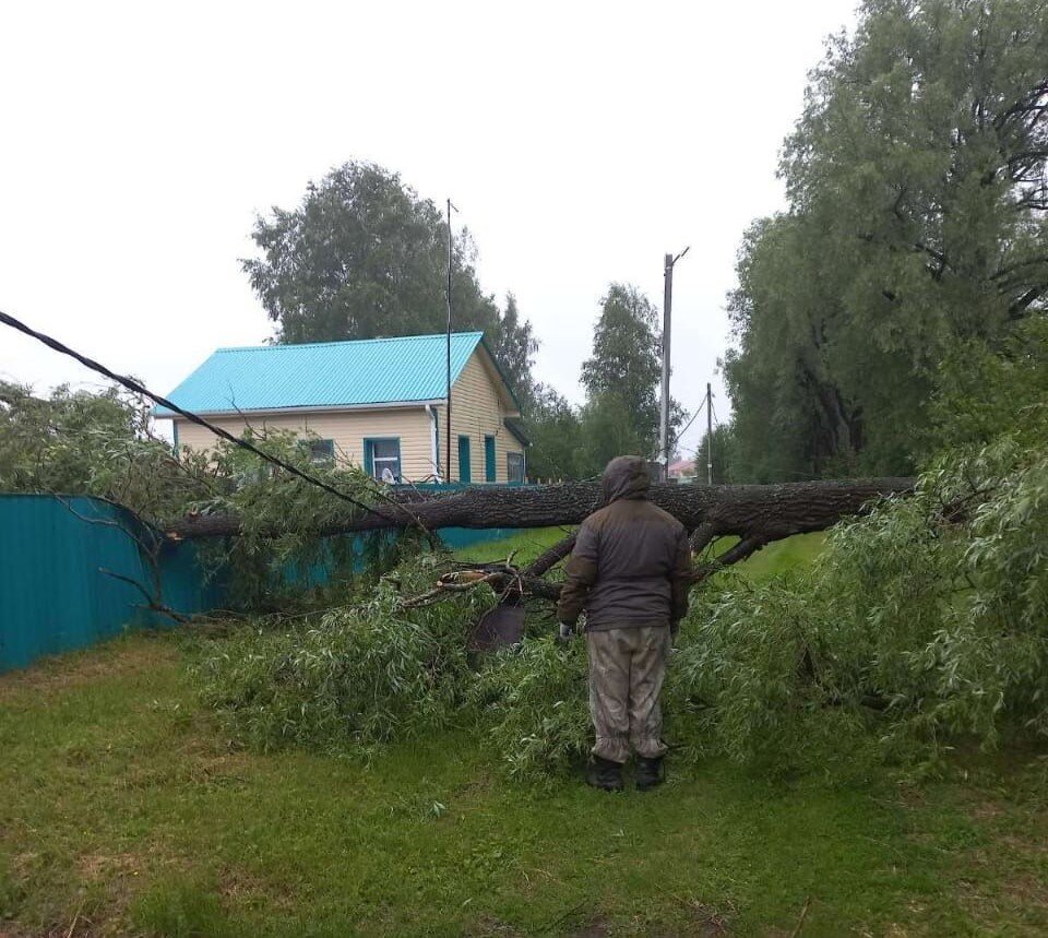    Энергетики устранили последствия урагана