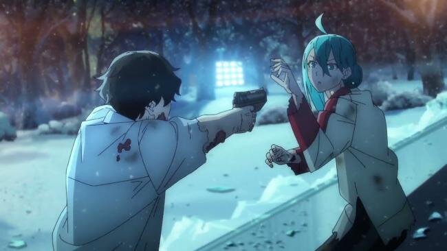 Wit Studios, которая также работала над "Атакой Титанов", анимировала Виви: Песня флюоритового глаза". Хотя многие фанаты проигнорировали этот сериал, потому что он был оригинальным аниме, Wit Studios следует похвалить за прекрасное исполнение этого боя.

Все было нарисовано вручную, а все боевые искусства были выполнены в безупречной, слаженной хореографии. Пожалуй, самым впечатляющим достижением Wit Studios стало то, что бой Дива против Юго получился таким динамичным и при этом сохранял стабильность на протяжении всего боя. Этот бой был номинирован на премию Crunchyroll Anime Awards 2021 года.