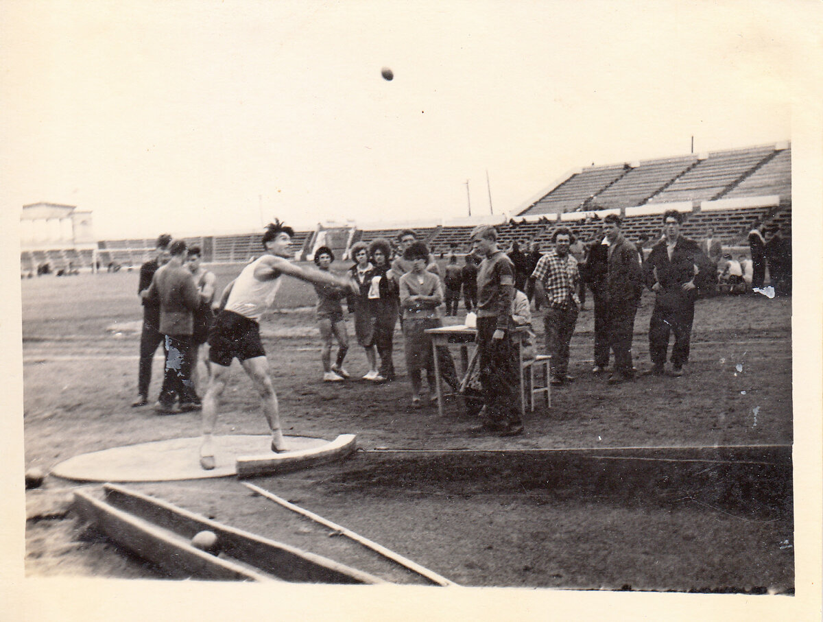 мой отец на соревнованиях