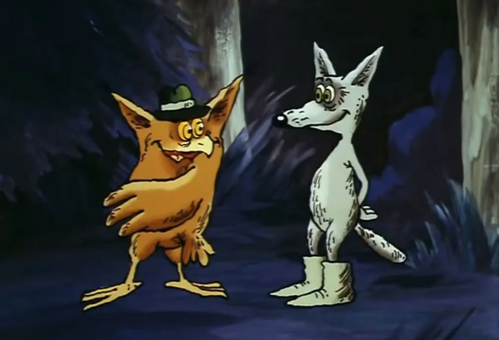 Кадр из мультфильма "Большой Ух", 1989