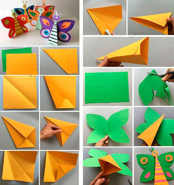 Животные из бумаги оригами. Пошаговые инструкции + 800 фото