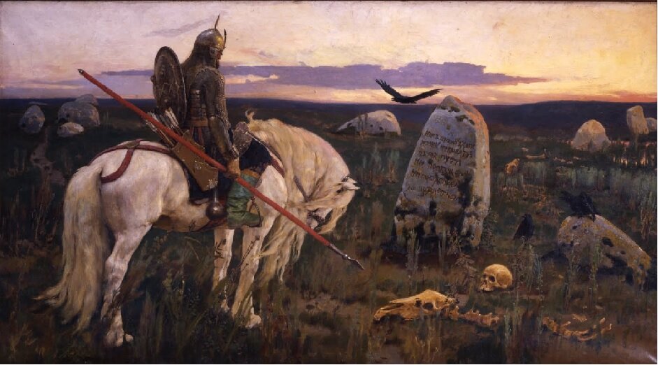 В. Васнецов. Витязь на распутье.