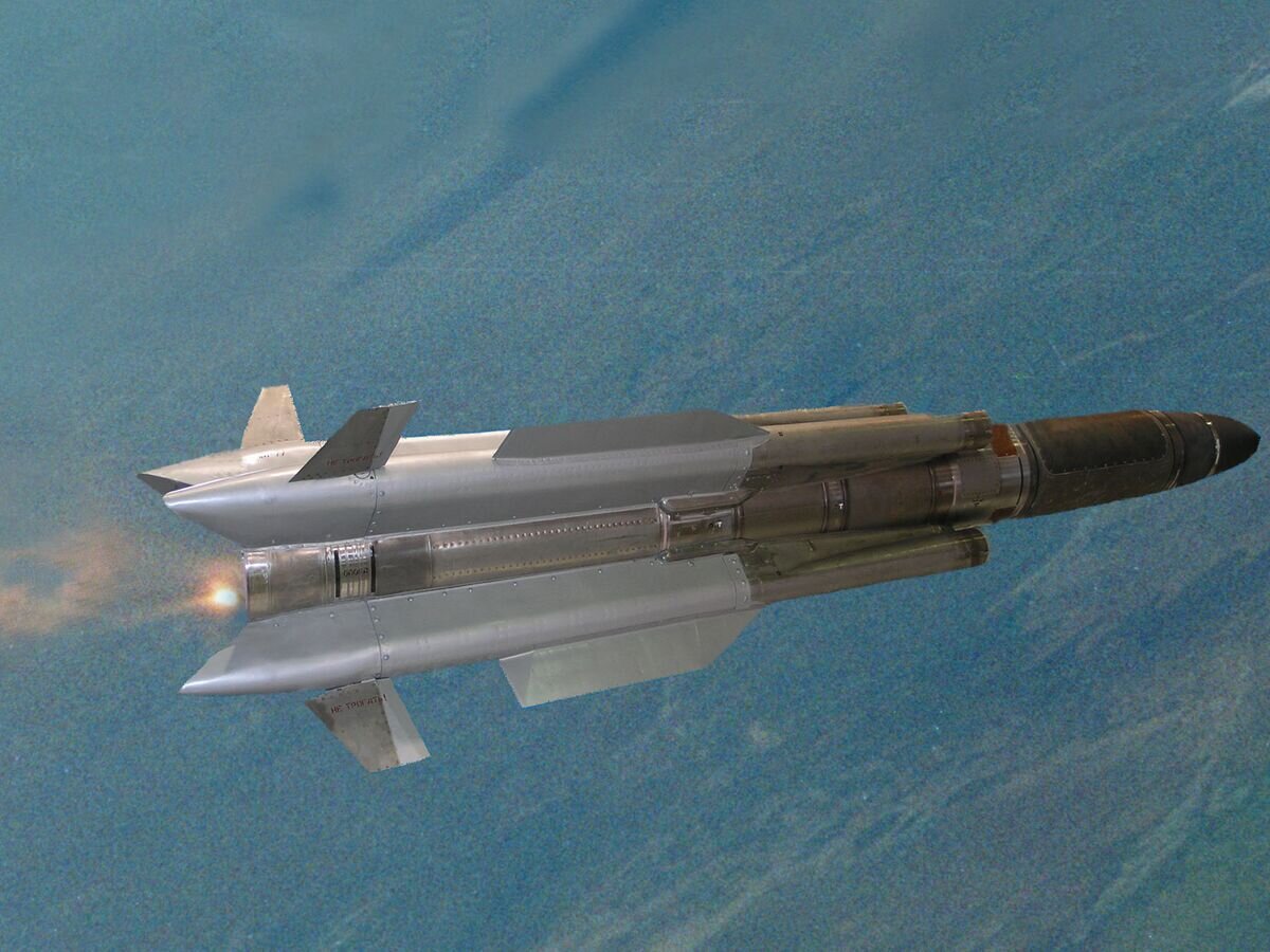    Авиационная ракета Х-31ПД© Фото : предоставлено пресс-службой корпорации «Тактическое ракетное вооружение»