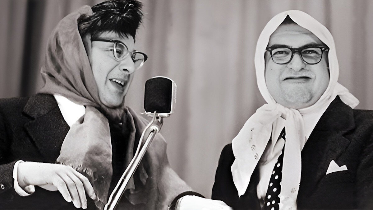    Вероника Маврикиевна и Авдотья Никитична (Вадим Тонков и Борис Владимиров)