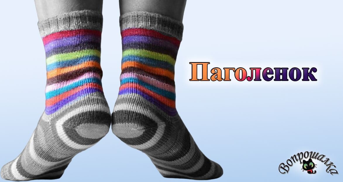 Для наглядности, какую именно часть именуют паголенком.