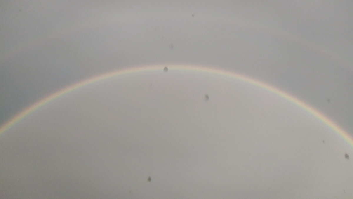 Первая радуга 🌈