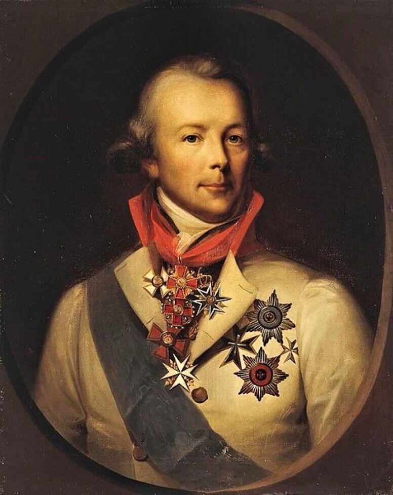 Портрет графа Петра Алексеевича фон дер Палена. Неизвестный художник