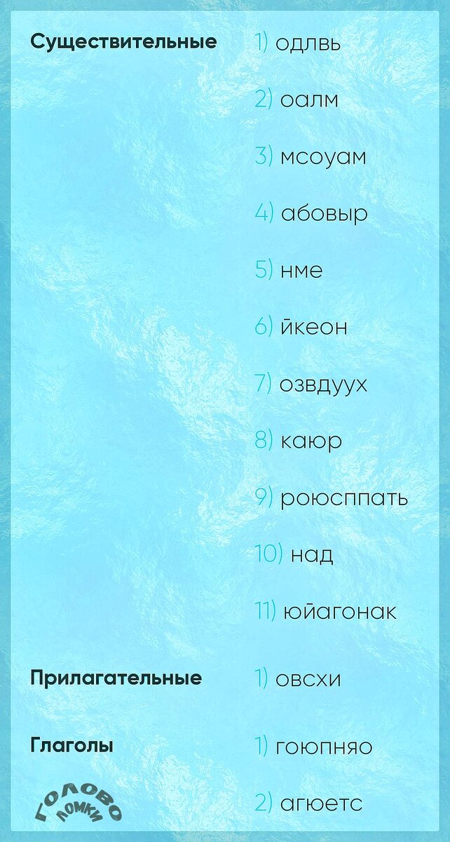 Анаграмма. Угадайте песню Владимира Высоцкого.