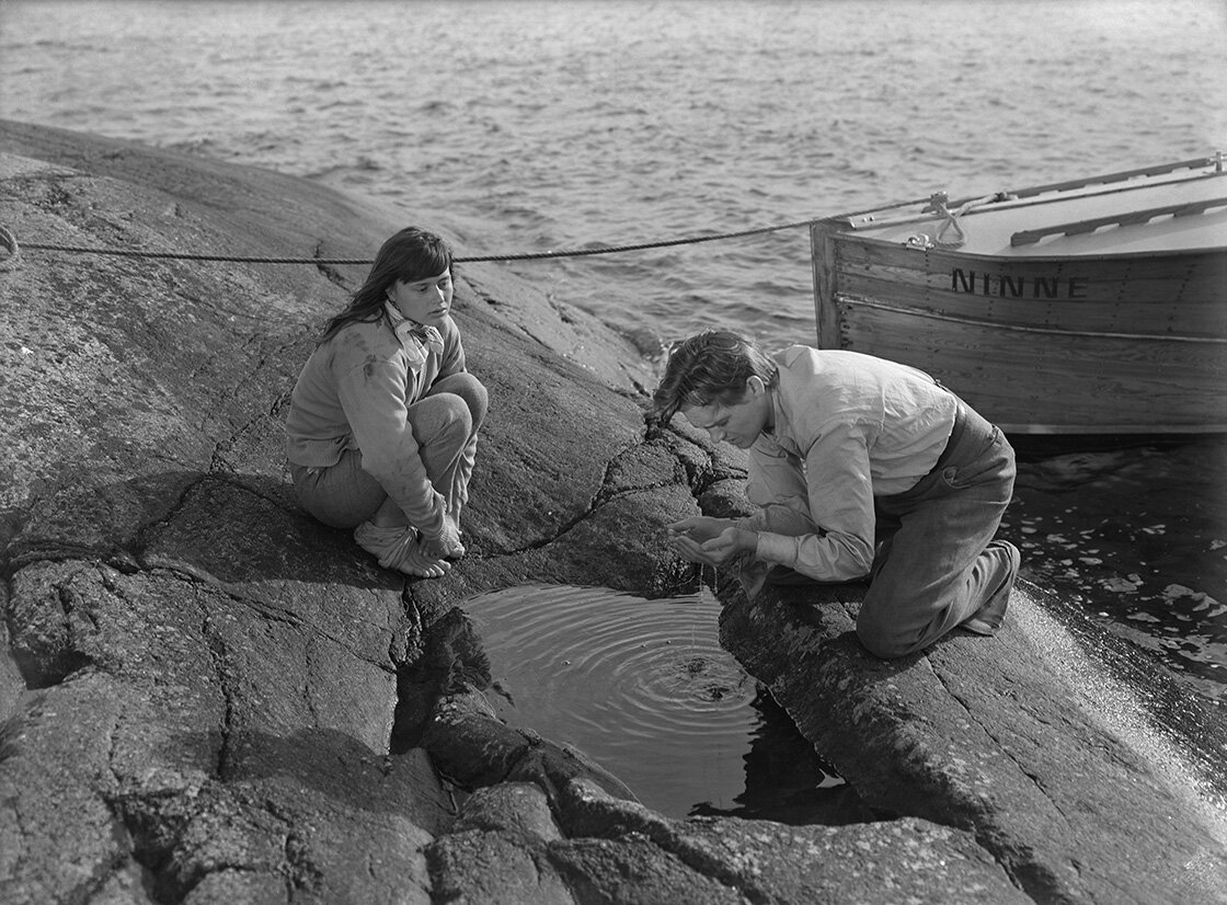 Кадр из фильма "Лето с Моникой" (1953)