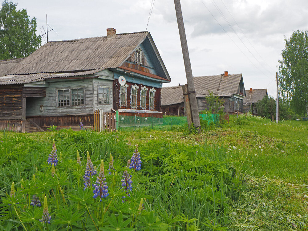 Деревенская улица.