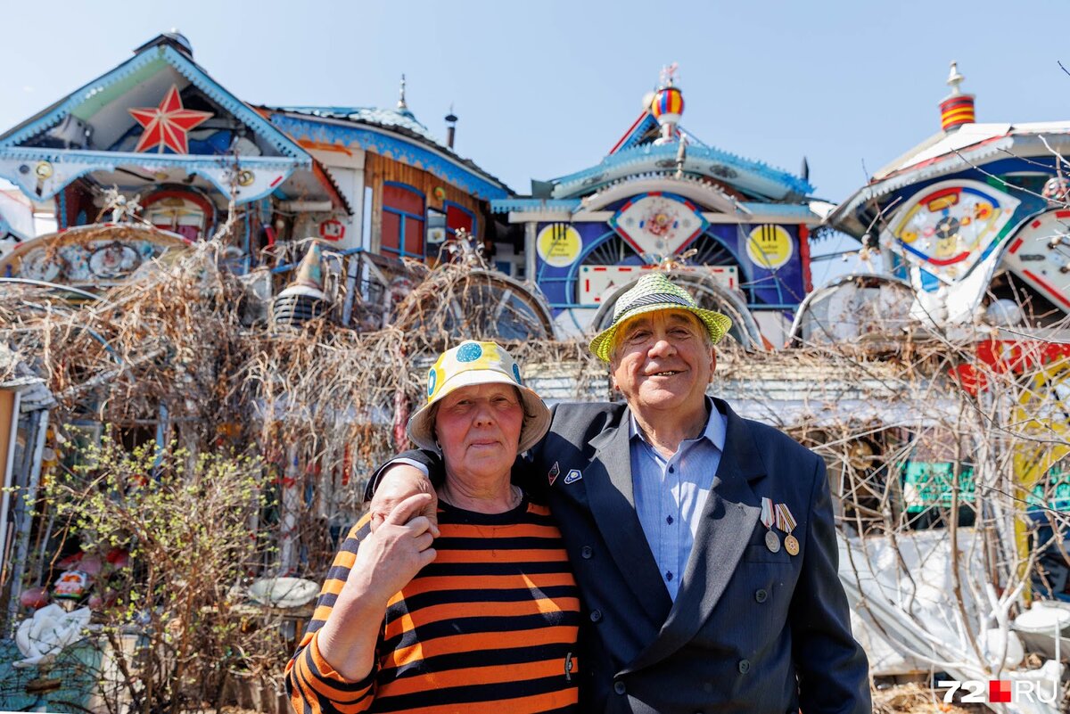 Николай Иванович Попов с супругой Марией, фото Ирины Шаровой 