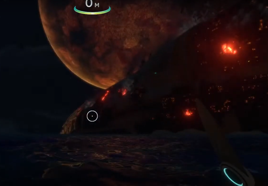 Наша Аврора на фоне ночного неба