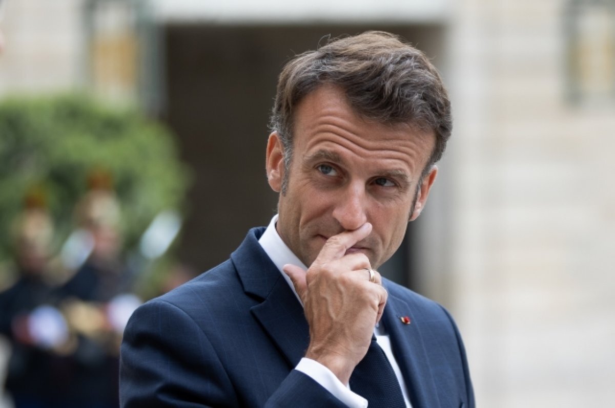    Эмманюэль Макрон.