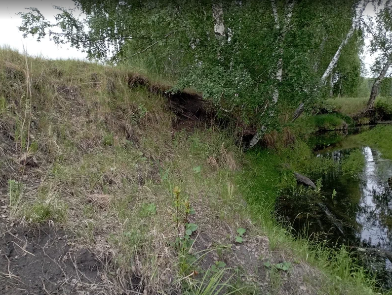 1 в течени реки был сильный излом