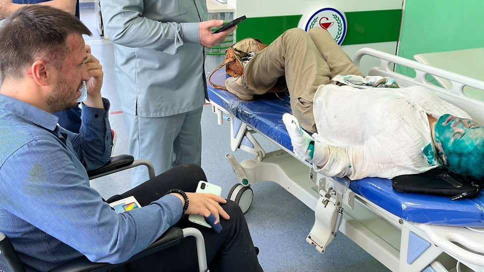 Фото: @no_torture📷Александр Немов (слева) и Елена Милашина