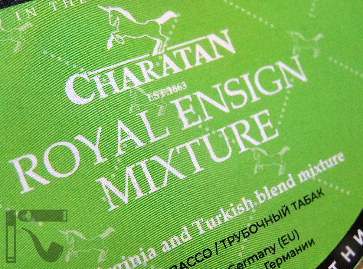 Трубочный табак Charatan Royal Ensign Mixture. Фото:©канал "Уголок Курильщика"